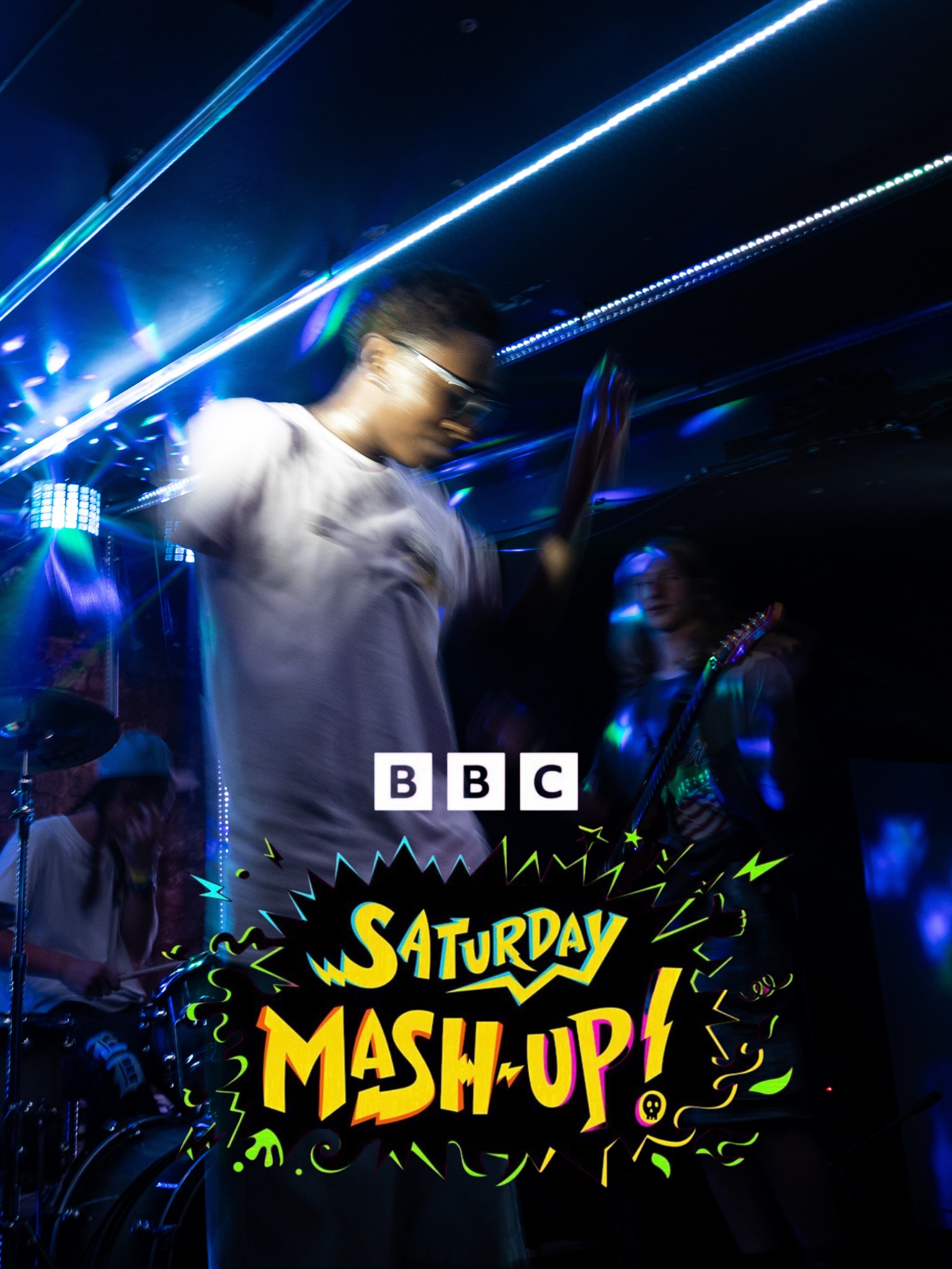 Ziame Stewart performing — BBC Saturday Mash-Up promotional image
